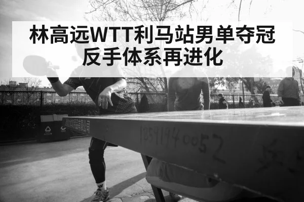 Lin Gaoyuan table tennis champion